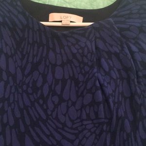 XS Loft fitted dress